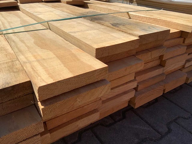 Vuren plank mix pakket 4000-4880mm (70x) - afbeelding 5 van  7