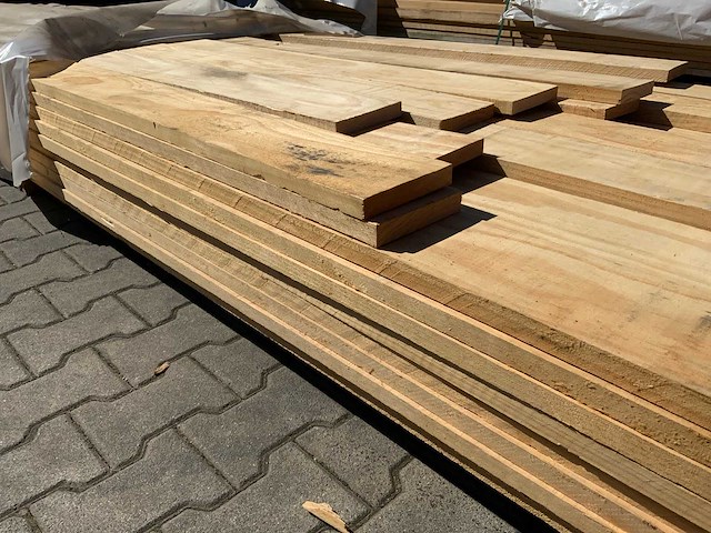 Vuren plank mix pakket 4000-4880mm (70x) - afbeelding 6 van  7