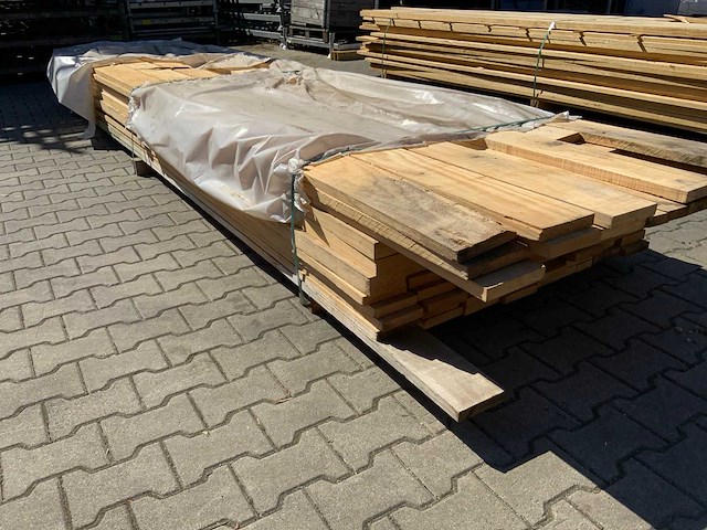 Vuren plank mix pakket 4000-4880mm (70x) - afbeelding 1 van  6