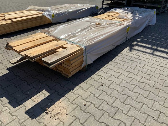 Vuren plank mix pakket 4000-4880mm (70x) - afbeelding 1 van  10