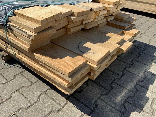 Vuren plank mix pakket 4200-4880mm (80x) - afbeelding 5 van  7