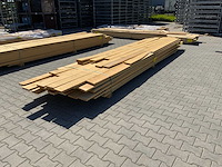 Vuren plank mix pakket 4200-5200mm (80x) - afbeelding 1 van  7