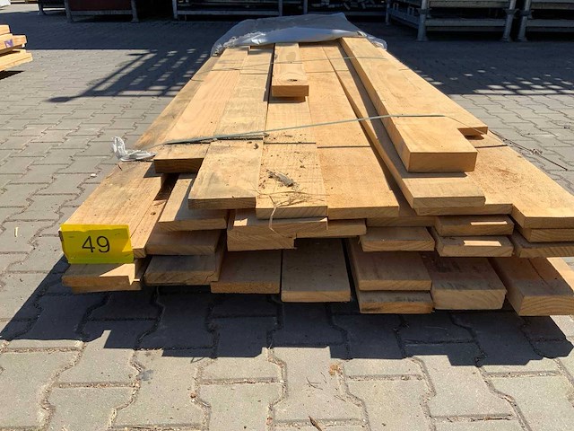 Vuren plank mix pakket 4800-5200mm 50st - afbeelding 1 van  1