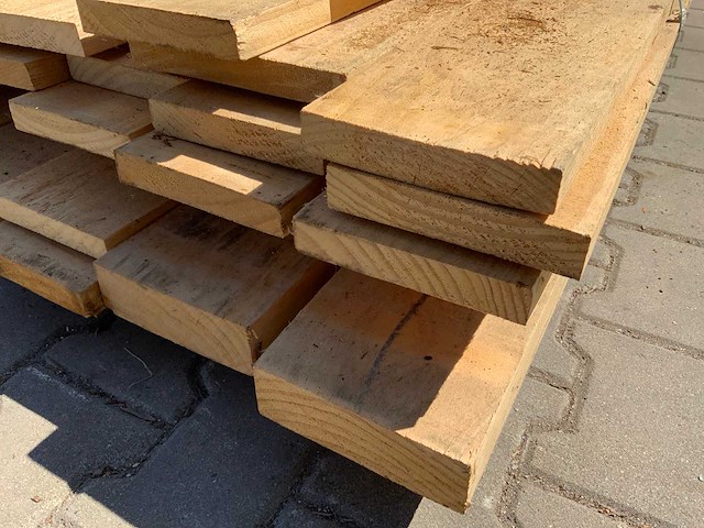 Vuren plank mix pakket 4800-5200mm (50x) - afbeelding 3 van  3