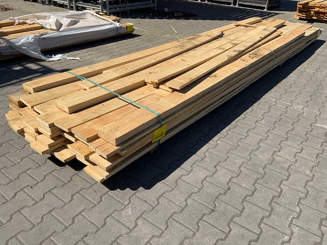 Vuren plank mix pakket 4800-5200mm 56st - afbeelding 1 van  1