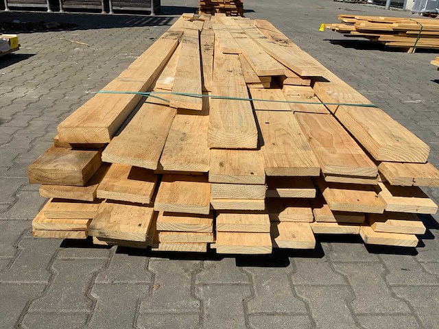 Vuren plank mix pakket 4800-5200mm (56x) - afbeelding 6 van  6