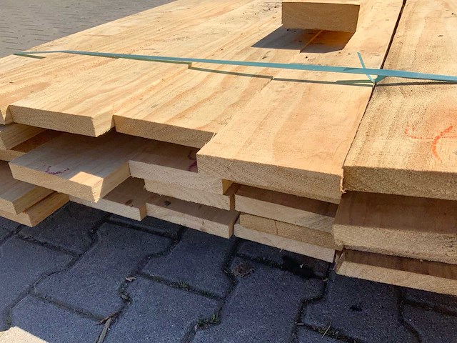 Vuren plank mix pakket 4800-5200mm (56x) - afbeelding 4 van  7