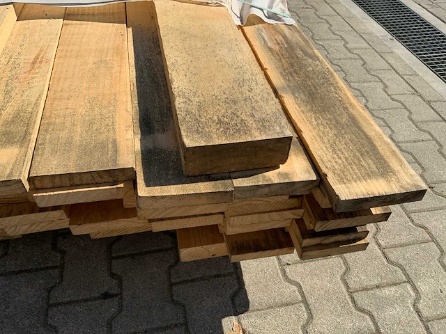 Vuren plank mix pakket 4880mm (110x) - afbeelding 6 van  7