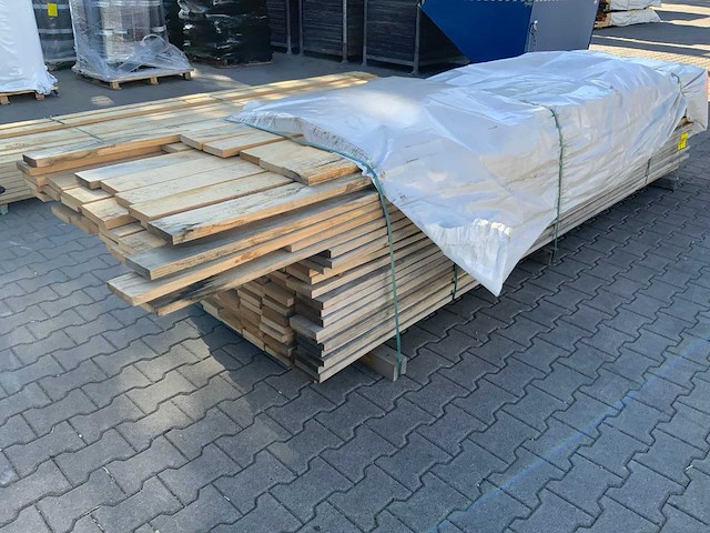 Vuren plank mix pakket tot 4200mm (168x) - afbeelding 1 van  6