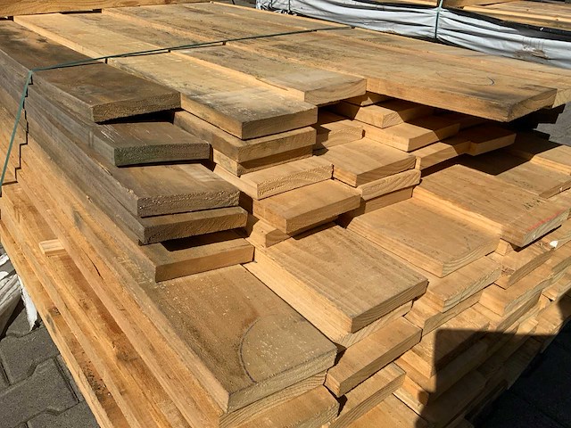 Vuren plank mix pakket tot 4250mm (125x) - afbeelding 6 van  10
