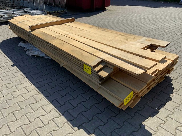 Vuren plank mix pakket tot 4250mm (125x) - afbeelding 8 van  10