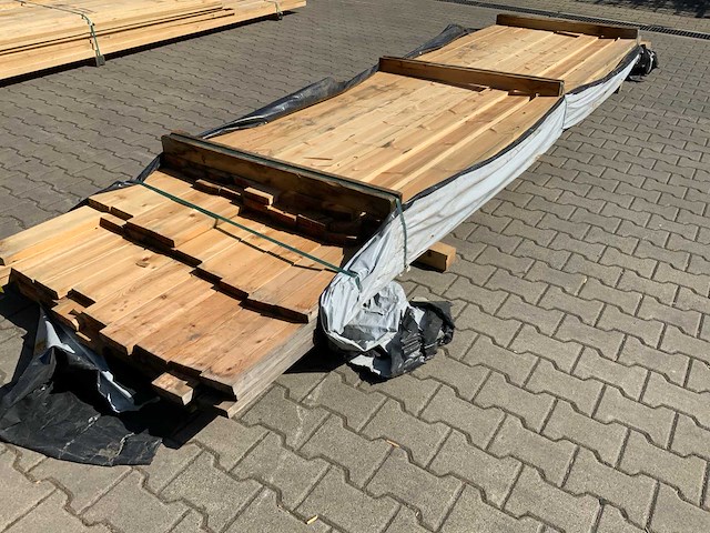 Vuren plank mix pakket tot 4800mm (54x) - afbeelding 5 van  6