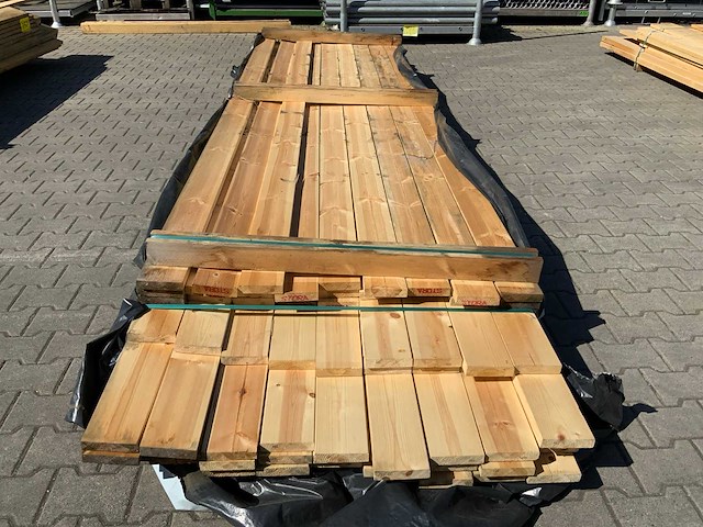 Vuren plank mix pakket tot 4800mm (54x) - afbeelding 2 van  8