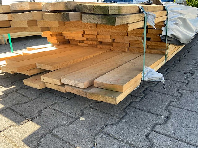 Vuren plank mix pakket tot 4880mm (100x) - afbeelding 2 van  2