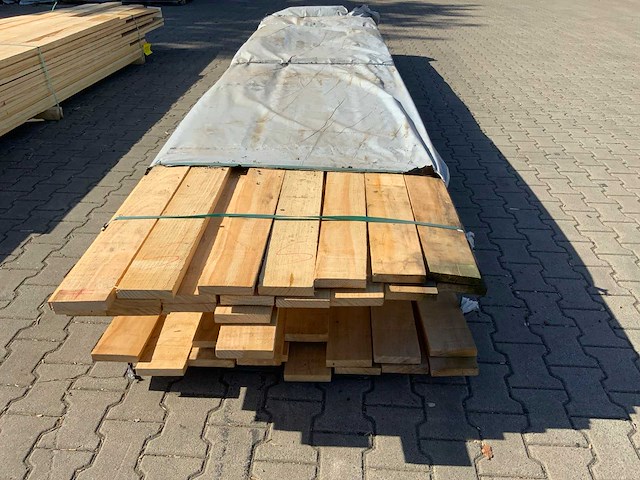 Vuren plank mix pakket tot 4880mm (100x) - afbeelding 2 van  4