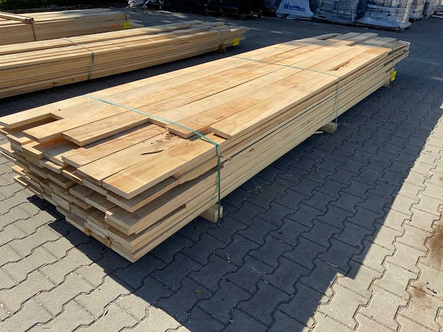 Vuren plank mix pakket tot 4880mm (100x) - afbeelding 1 van  6