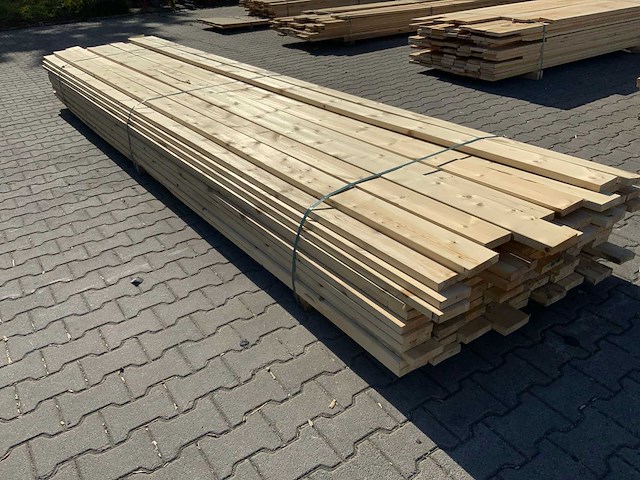 Vuren plank mix pakket tot 4880mm (104x) - afbeelding 4 van  6