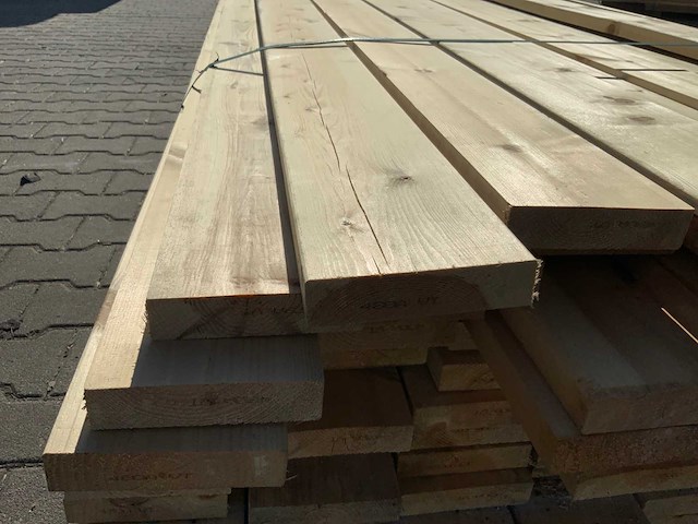 Vuren plank mix pakket tot 4880mm (104x) - afbeelding 6 van  6