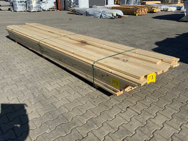Vuren plank mix pakket tot 4880mm (104x) - afbeelding 2 van  6