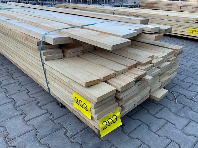 Vuren plank mix pakket tot 4880mm (105x) - afbeelding 3 van  11