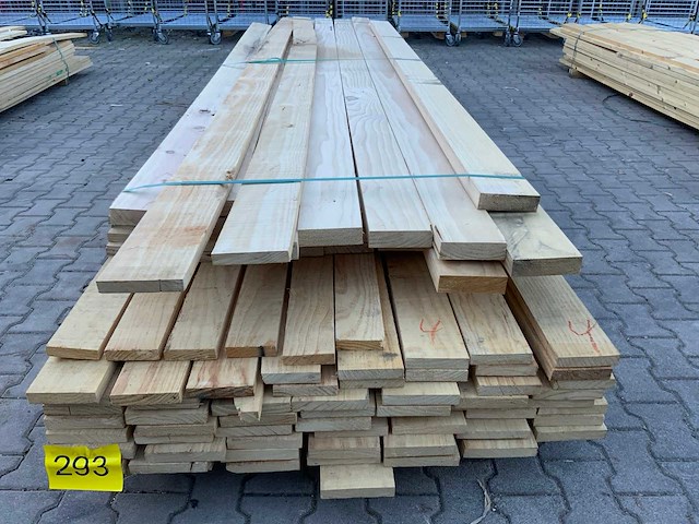 Vuren plank mix pakket tot 4880mm (105x) - afbeelding 9 van  11