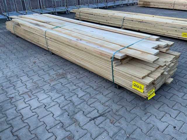 Vuren plank mix pakket tot 4880mm (105x) - afbeelding 4 van  11