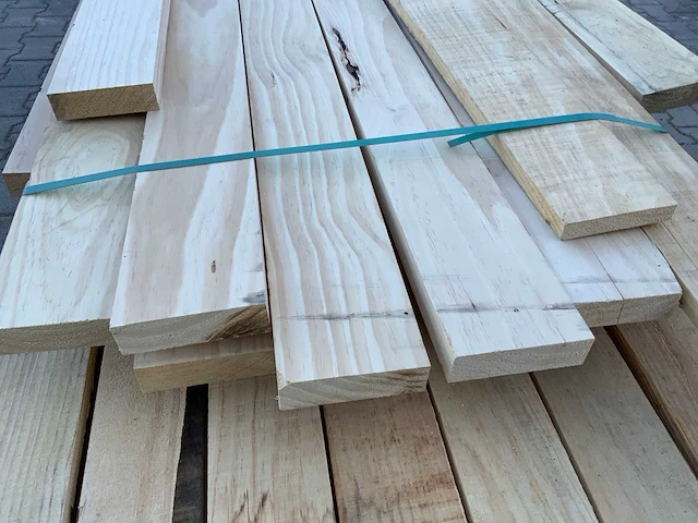 Vuren plank mix pakket tot 4880mm (105x) - afbeelding 3 van  11