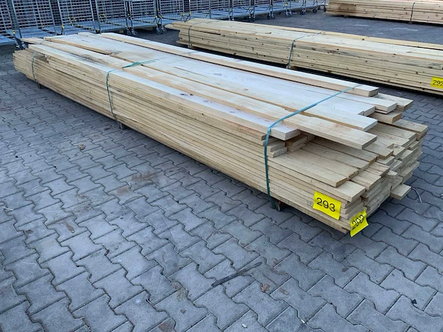 Vuren plank mix pakket tot 4880mm (105x) - afbeelding 4 van  11
