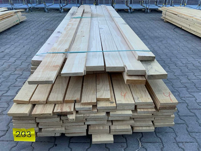Vuren plank mix pakket tot 4880mm (105x) - afbeelding 6 van  11