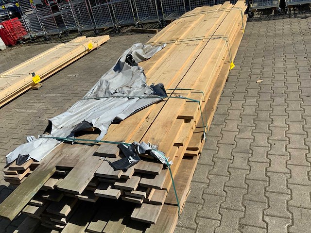 Vuren plank mix pakket tot 4880mm (110x) - afbeelding 6 van  7