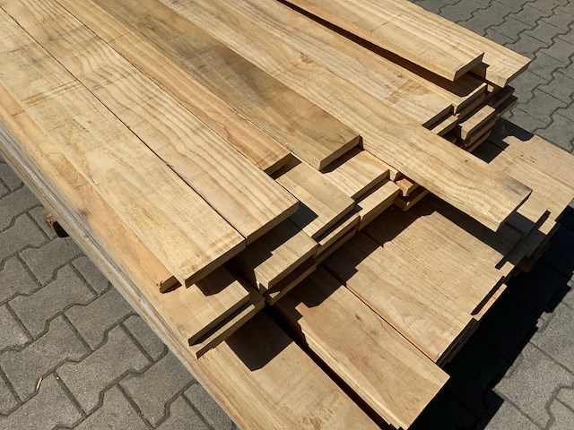 Vuren plank mix pakket tot 4880mm (152x) - afbeelding 6 van  10