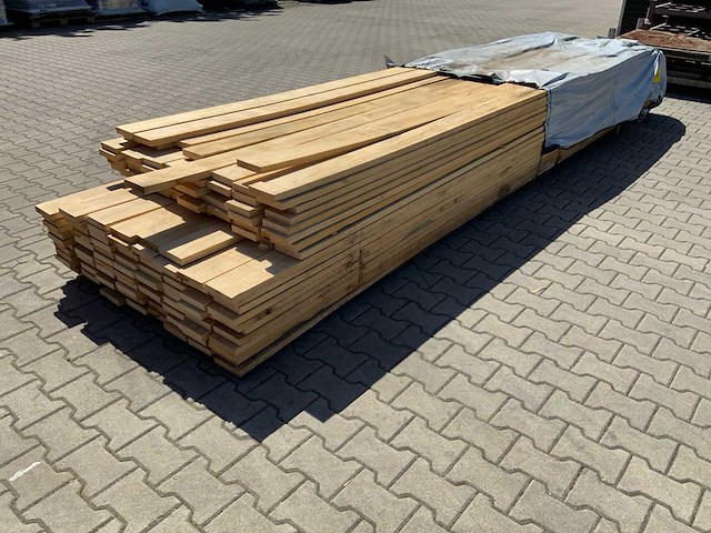 Vuren plank mix pakket tot 4880mm (152x) - afbeelding 1 van  10