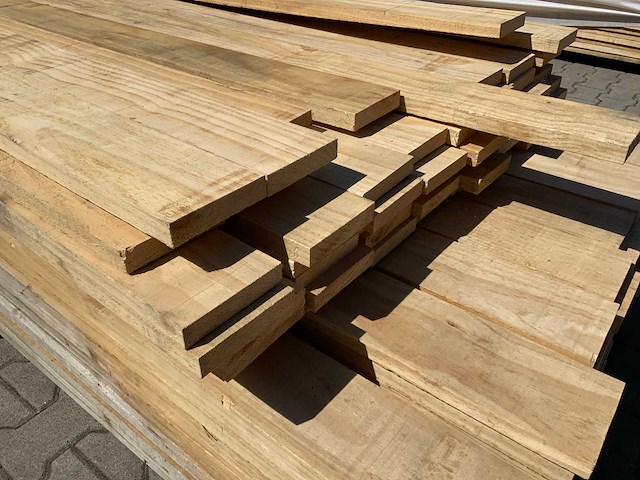 Vuren plank mix pakket tot 4880mm (152x) - afbeelding 5 van  10