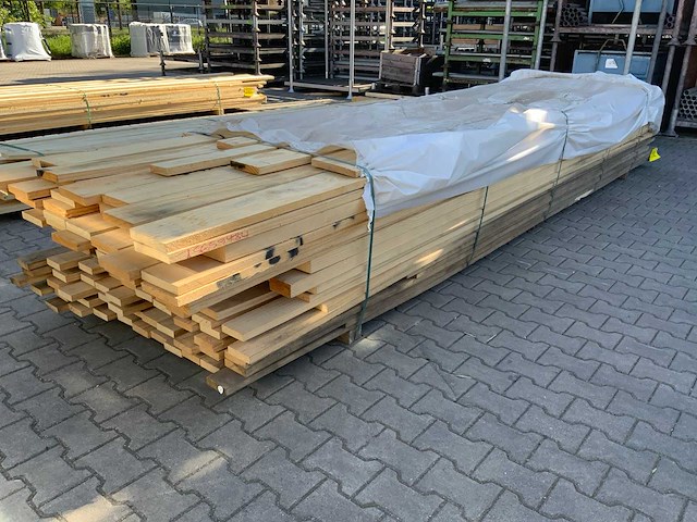 Vuren plank mix pakket tot 4880mm (200x) - afbeelding 1 van  14