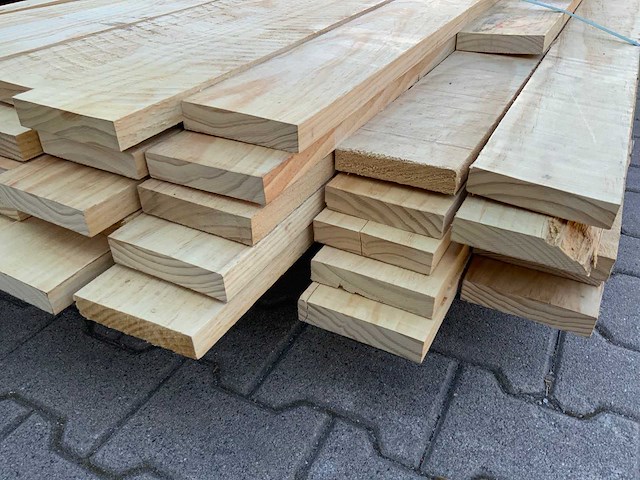 Vuren plank mix pakket tot 4880mm (68x) - afbeelding 4 van  9