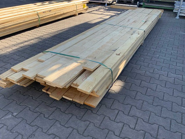 Vuren plank mix pakket tot 4880mm (68x) - afbeelding 7 van  9