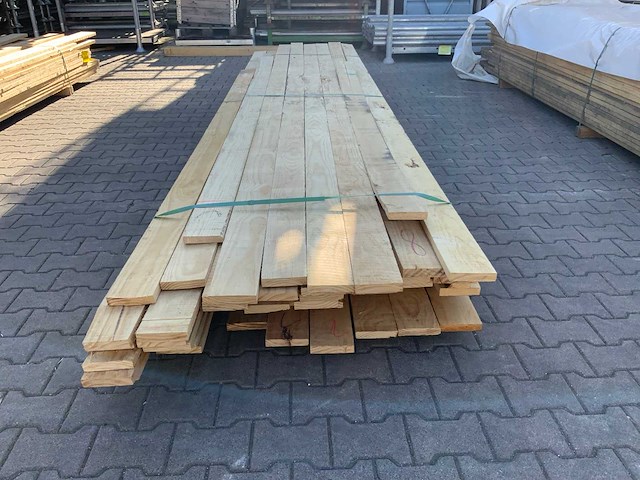 Vuren plank mix pakket tot 4880mm (68x) - afbeelding 8 van  9