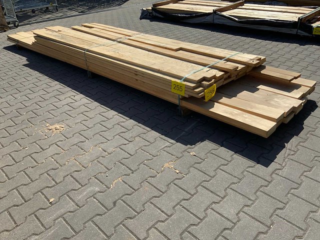 Vuren plank mix pakket tot 4880mm (70x) - afbeelding 1 van  6