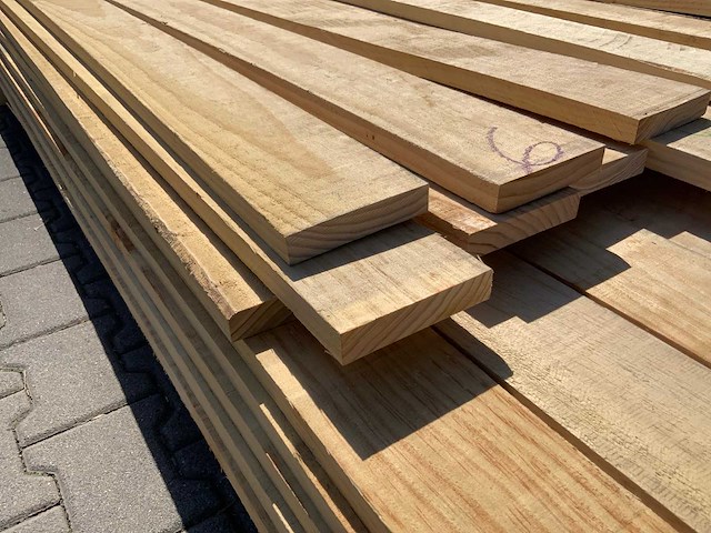 Vuren plank mix pakket tot 4880mm (72x) - afbeelding 4 van  7