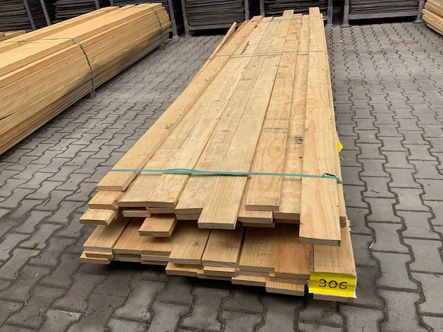 Vuren plank mix pakket tot 4880mm (72x) - afbeelding 2 van  7