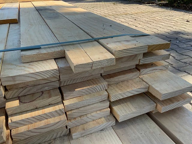 Vuren plank mix pakket tot 4880mm (75x) - afbeelding 6 van  8