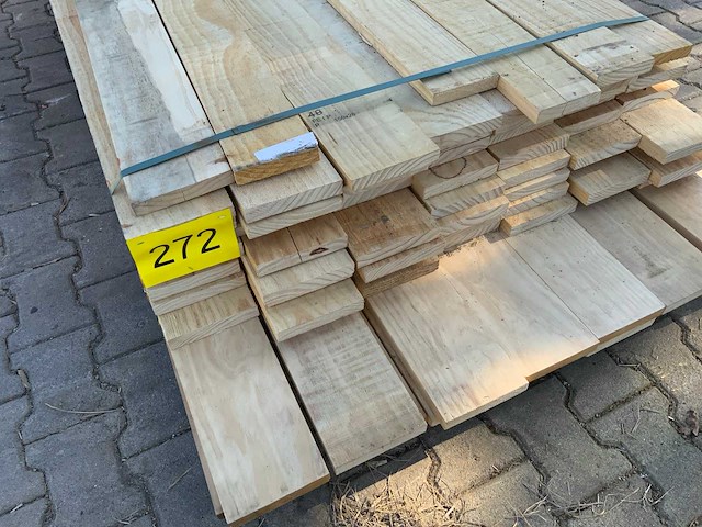 Vuren plank mix pakket tot 4880mm (75x) - afbeelding 8 van  8