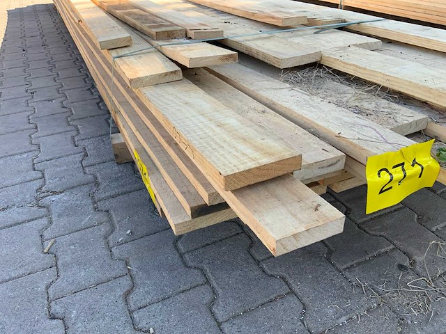Vuren plank mix pakket tot 4880mm (85x) - afbeelding 7 van  7