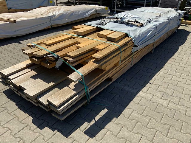 Vuren plank mix pakket tot 4880mm (95x) - afbeelding 1 van  10