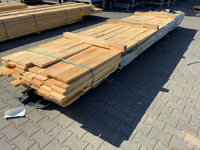 Vuren plank mix pakket tot 5100mm (85x) - afbeelding 1 van  9