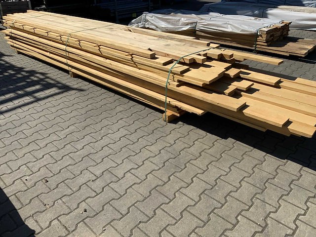 Vuren plank mix pakket tot 5200mm (125x) - afbeelding 2 van  7