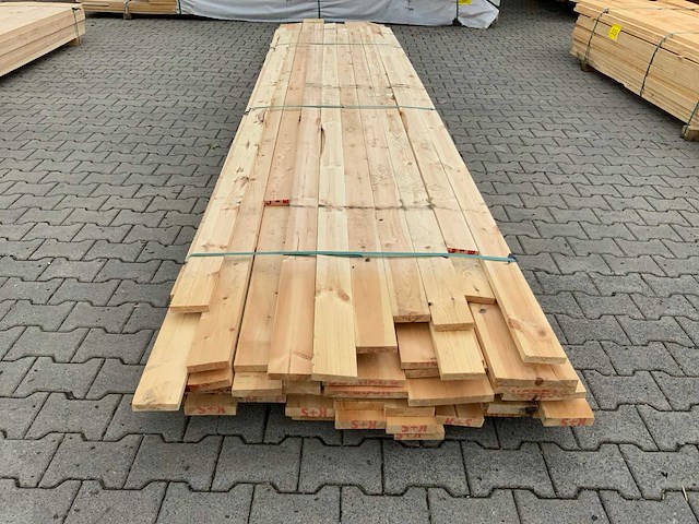 Vuren plank mix pakket tot 5200mm (55x) - afbeelding 6 van  13