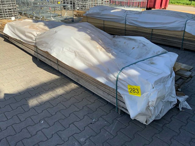 Vuren plank mix pakket tot 5500mm (75x) - afbeelding 1 van  10