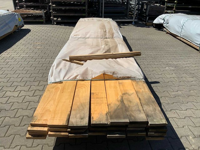 Vuren plank mix pakket tot 5500mm (95x) - afbeelding 2 van  7