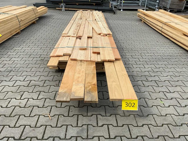 Vuren plank mix pakket tot 6100mm (95x) - afbeelding 1 van  4